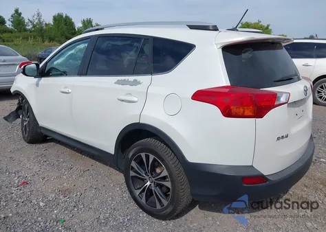 2015 Toyota Rav4 Limited z USA, uszkodzony, nr VIN 2T3DFREV1FW355112